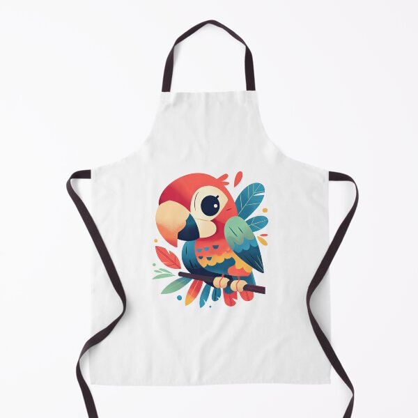 Item preview, Parrot perched on branch designed and sold by OneMoreMelt.