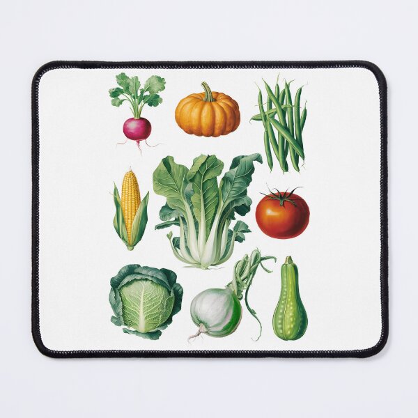 Item preview, Vegetable Illustration designed and sold by OneLastWish.