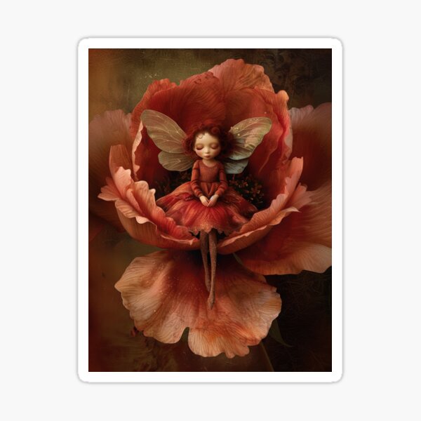 Item preview, Enchanted Flower Fairy designed and sold by Magical Art Store.
