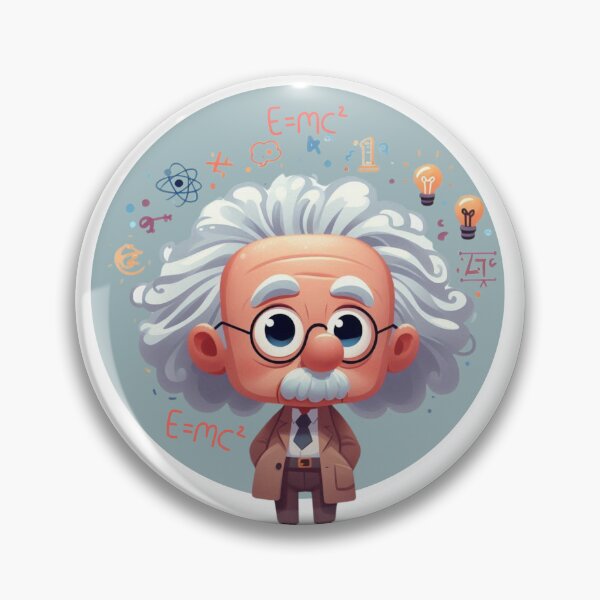 Item preview, Albert Einstein designed and sold by MusesWhispers.