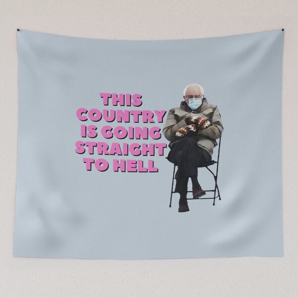 Item preview, This Country Is Going Straight To Hell designed and sold by MBuckenmeyer.