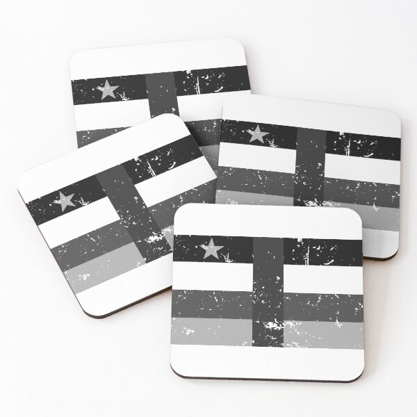 Item preview, central african republic black and white flag grayscale designed and sold by Starstacks.