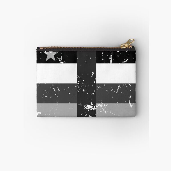 Item preview, central african republic black and white flag grayscale designed and sold by Starstacks.