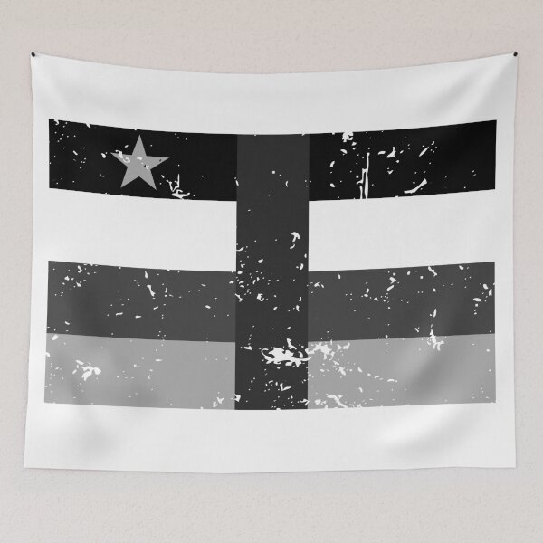Item preview, central african republic black and white flag grayscale designed and sold by Starstacks.