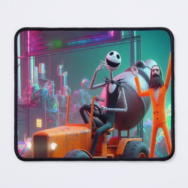 Item preview, Fantasy Factory with Neon Skeleton and Bearded Man	 designed and sold by hargisnamocho.