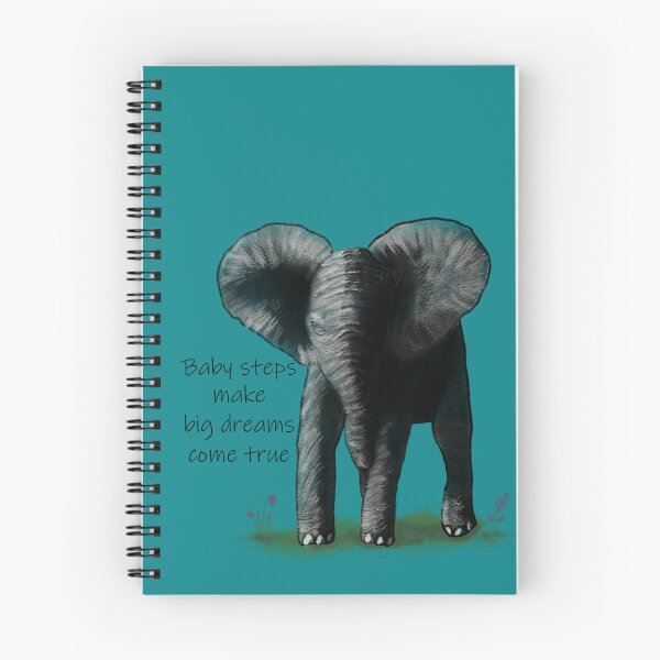 Item preview, Cita de elefante bebé designed and sold by Jaana Day.