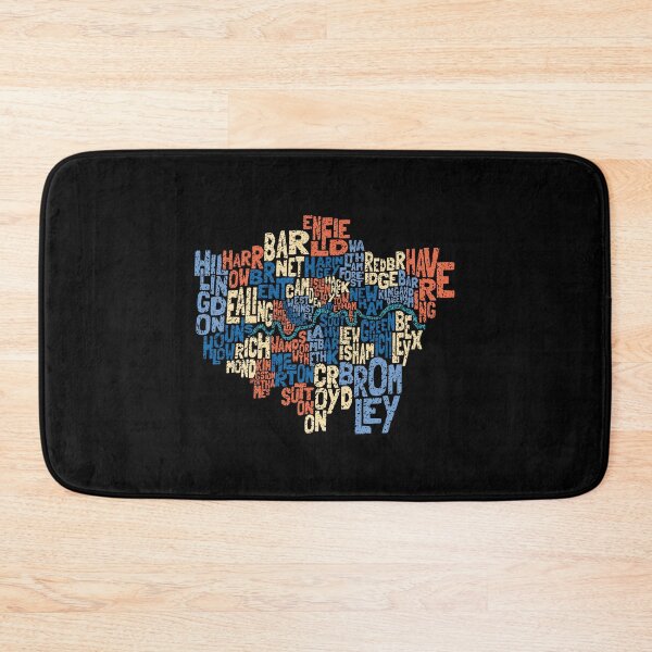 Item preview, Typographical design incorporating the London Boroughs designed and sold by jorgenmac.