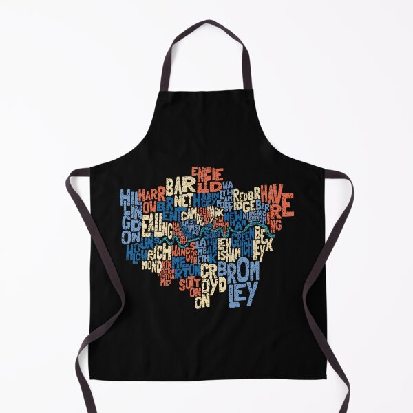 Item preview, Typographical design incorporating the London Boroughs designed and sold by jorgenmac.
