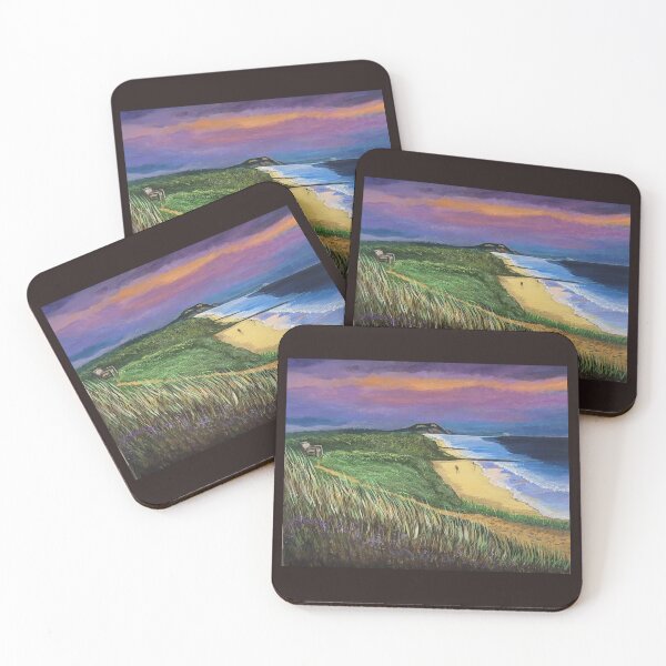 Item preview, 'View to Hengistbury Head' original artwork  designed and sold by Janeconwayart.
