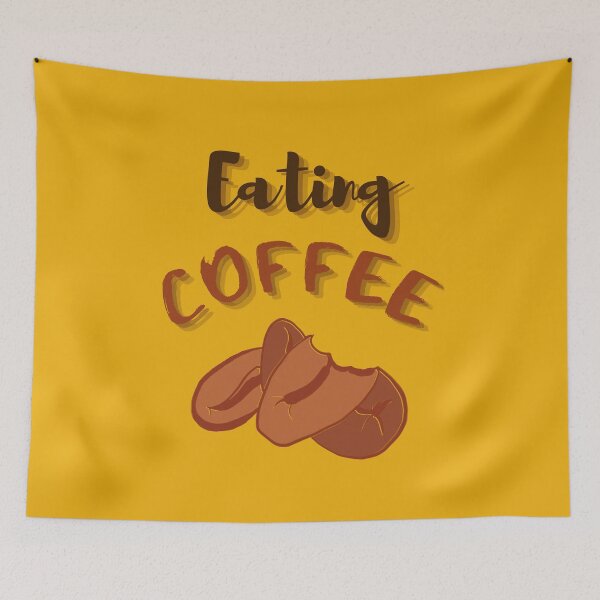Item preview, Eating Coffee designed and sold by Gabby-Heart.