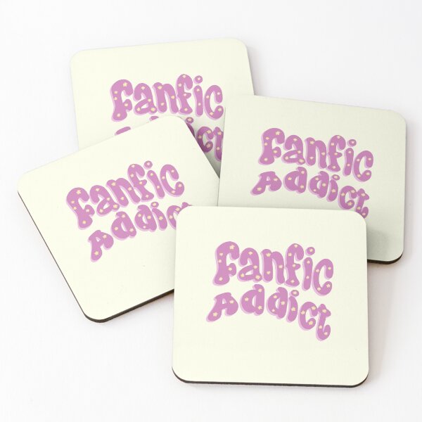 Item preview, Fanfic addict purple lettering designed and sold by pinkyfish1010.
