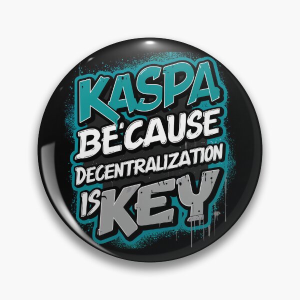 Item preview, Kaspa Crypto Pioneer Blockchain Visionary designed and sold by RadDeck.