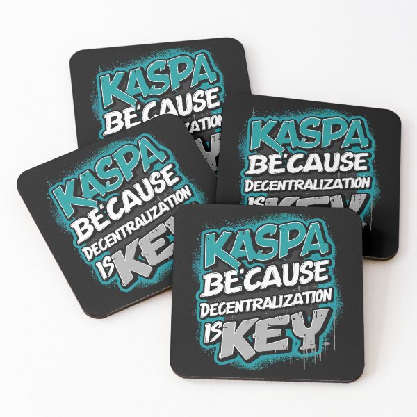 Item preview, Kaspa Crypto Pioneer Blockchain Visionary designed and sold by RadDeck.