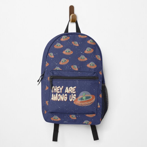 Item preview, They Are Among Us UFO designed and sold by Scrabbly Doodles.