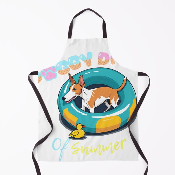 Item preview, Doggy Days of summer aesthetic summer vacation podenco ibicenco dog in a swimming ring  designed and sold by GoodyPaws.