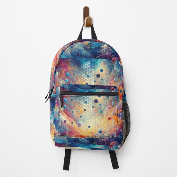 Item preview, Spectacular Colorful Honeycomb Pattern designed and sold by DigiDreamyArt.