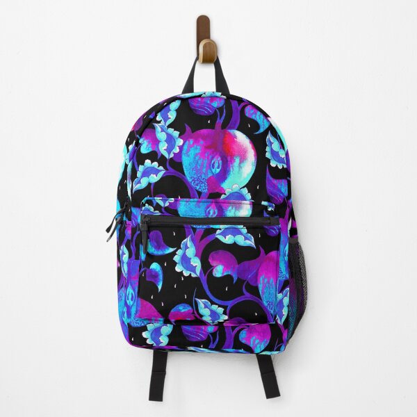 Item preview, Watercolor apples, blue-pink on a black background designed and sold by Alex  Blud.