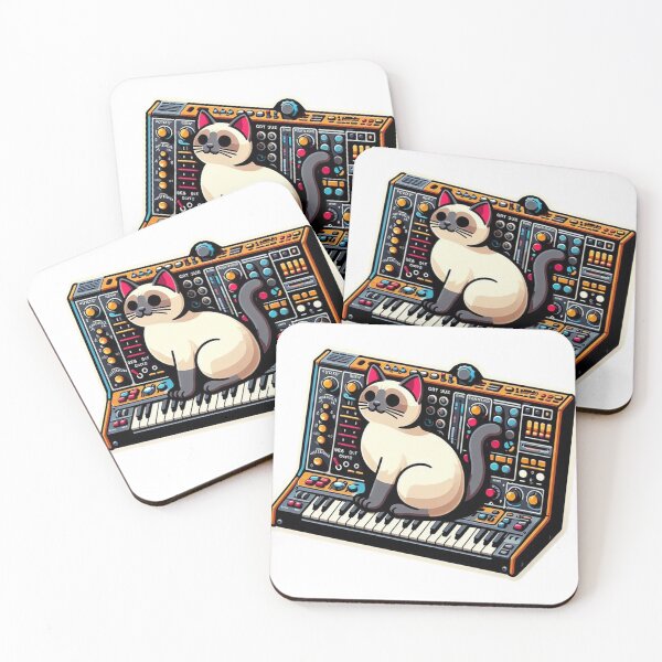Item preview, Don't Stop Believin': The CatSynth Dream designed and sold by myabstractart _RB.