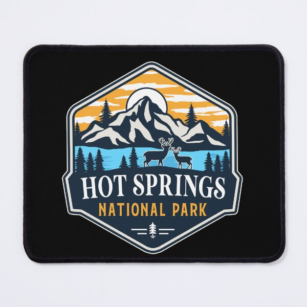 Item preview, Hot Springs National Park designed and sold by graphic-map.