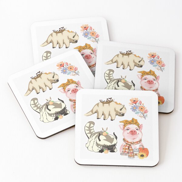Item preview, Appa cut with flowers The pig stikcers designed and sold by Alfonsoshop ⭐⭐⭐⭐⭐ ⭐.