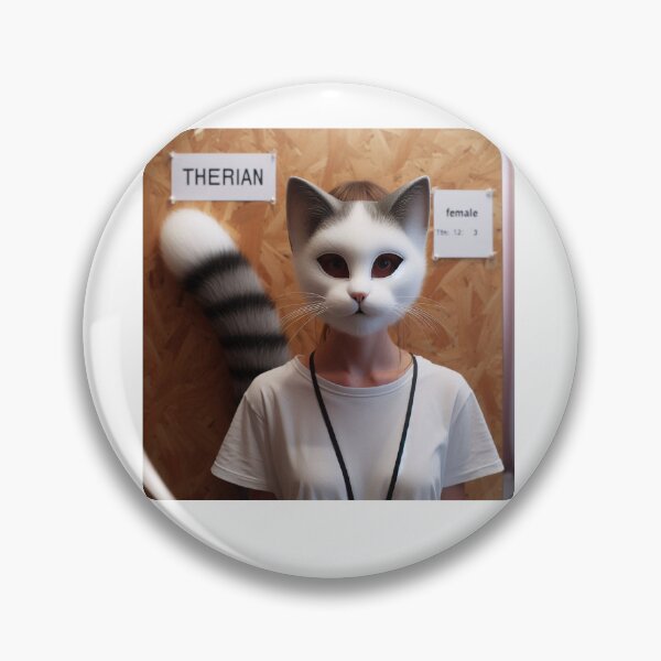 Artikelvorschau, Therian Shirt weibliche Katze Therian Maske entworfen und verkauft von Agatson.