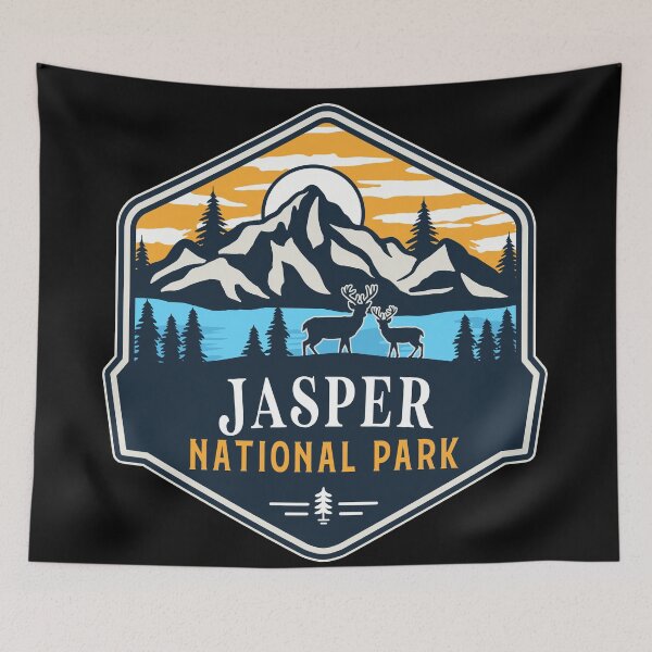 Item preview, Jasper National Park designed and sold by graphic-map.