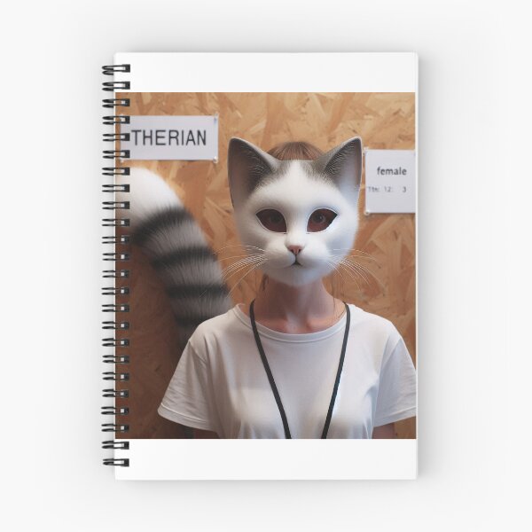 Item preview, Therian shirt female cat therian mask  designed and sold by Agatson.