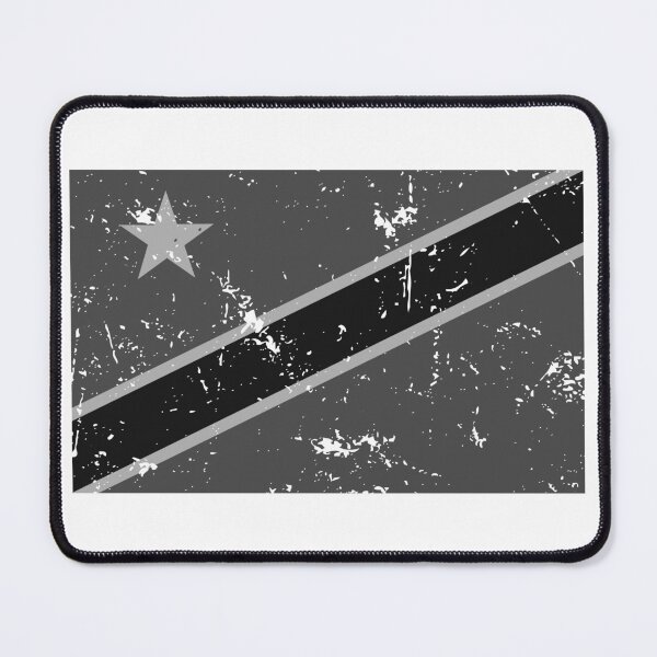 Item preview, democratic republic of congo black and white flag designed and sold by Starstacks.