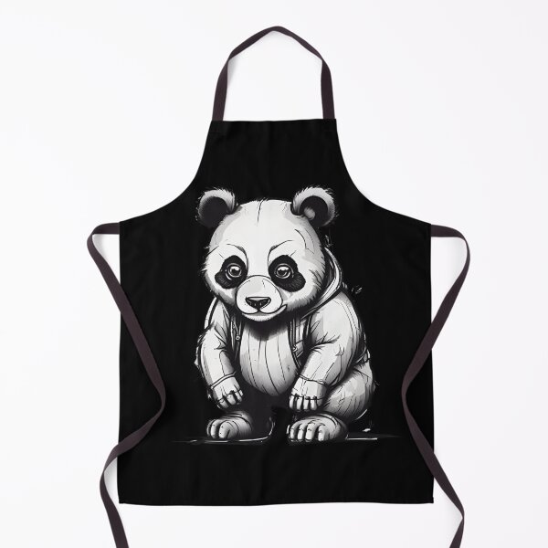 Item preview, Black and White Panda Sketch designed and sold by pUNKnown.