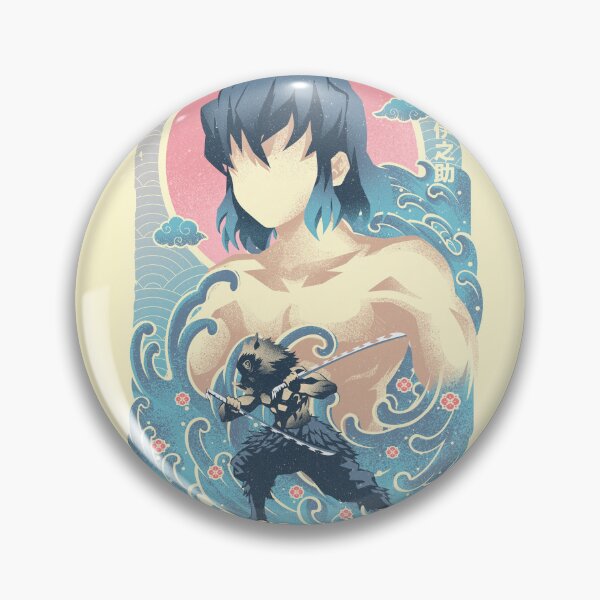 Item preview, Great Wave Ino-suke designed and sold by Hypertwenty Designs.