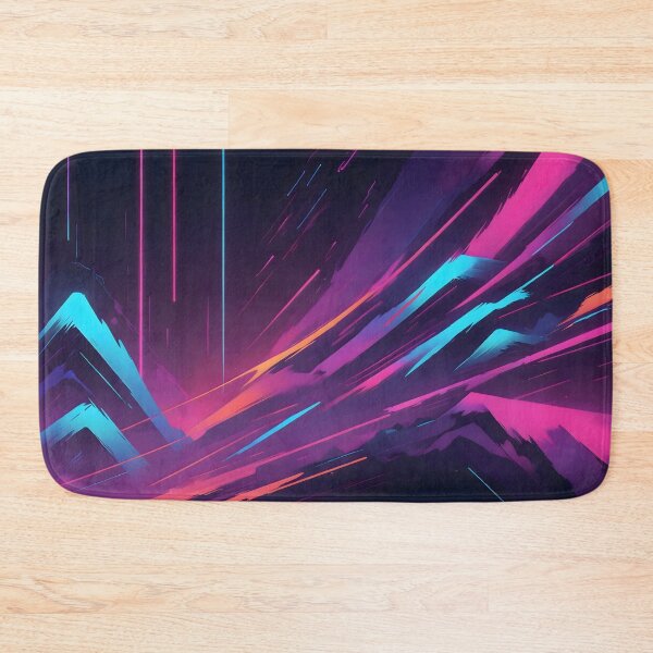 Item preview, Retro Synthwave Abstract Art designed and sold by papi1998.