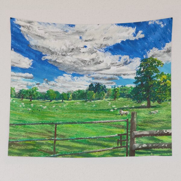 Item preview, Crows Among Sheep designed and sold by Catherine Holland.