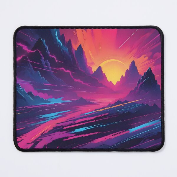 Item preview, Retro Synthwave Abstract Art designed and sold by papi1998.