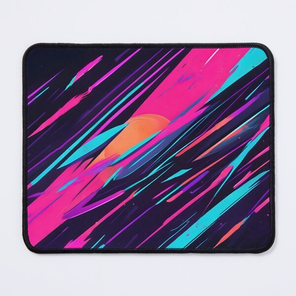 Item preview, Retro Synthwave Abstract Art designed and sold by papi1998.