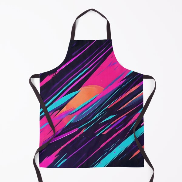 Item preview, Retro Synthwave Abstract Art designed and sold by papi1998.