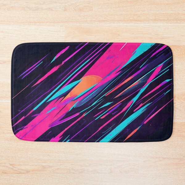 Item preview, Retro Synthwave Abstract Art designed and sold by papi1998.