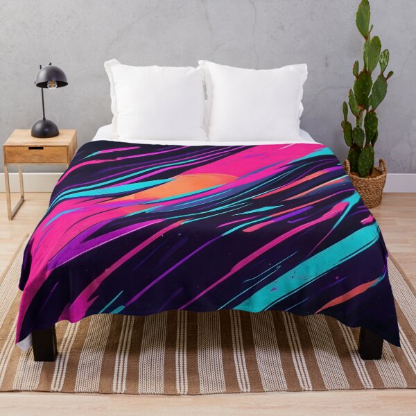Item preview, Retro Synthwave Abstract Art designed and sold by papi1998.