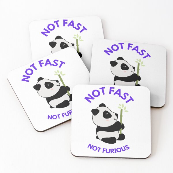 Item preview, Cute panda not so fast. designed and sold by greenatural.