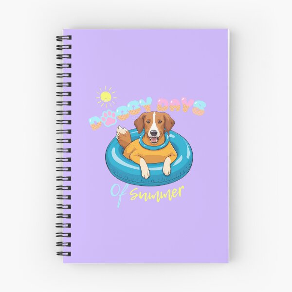 Item preview, Doggy Days of summer aesthetic summer vacation new scotia duck tolling retriever dog in a swimming ring  designed and sold by GoodyPaws.