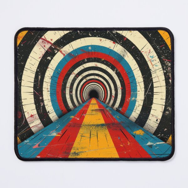 Item preview, Abstract Pop Art Rainbow Tunnel designed and sold by RGShirtWorks.