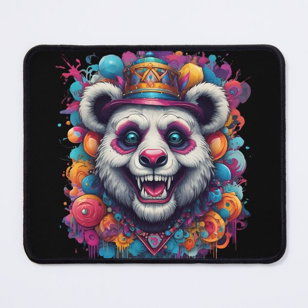 Item preview, Psychedelic Panda Clown designed and sold by pUNKnown.