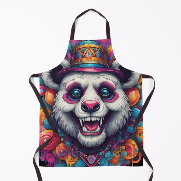 Artikelvorschau, Psychedelischer Panda-Clown entworfen und verkauft von pUNKnown.