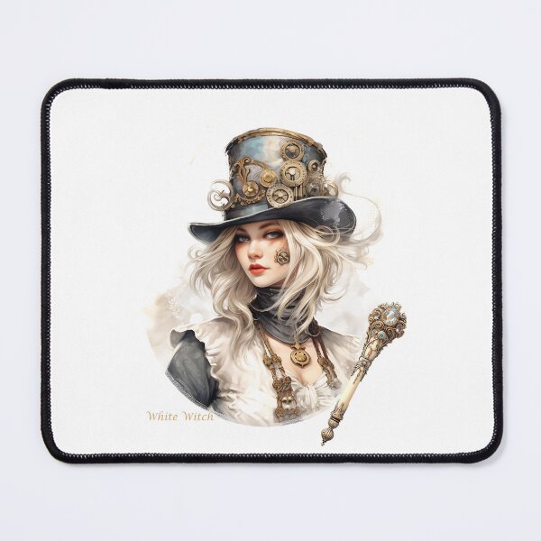 Item preview, Steampunk Beautiful White Witch 5 designed and sold by IBTees.