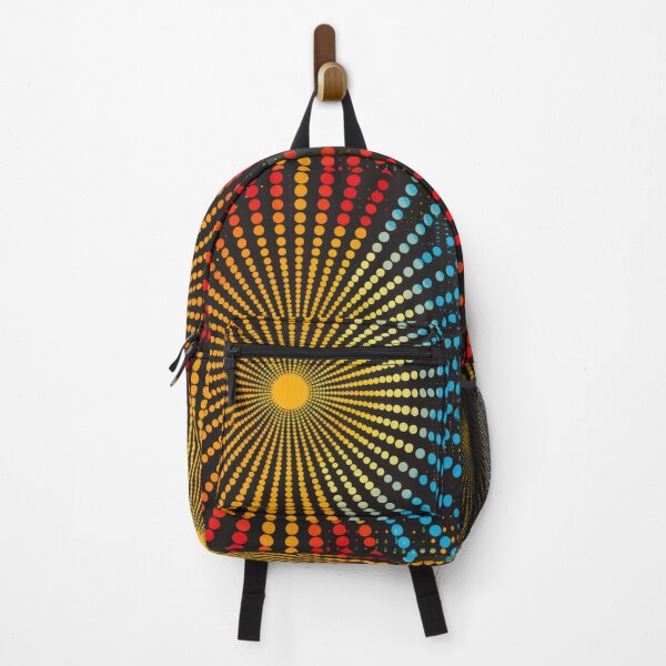 Item preview, Abstract Rainbow Pop Art Sunburst designed and sold by ML-Media.