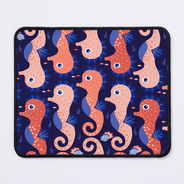 Item preview, Sea Horse, dark blue background designed and sold by Alex Blud.