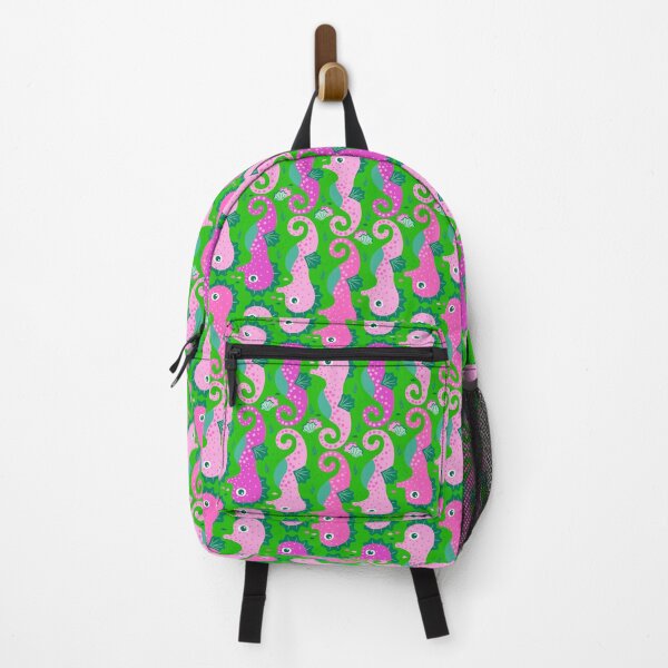 Item preview, Sea Horse, green background designed and sold by Alex  Blud.