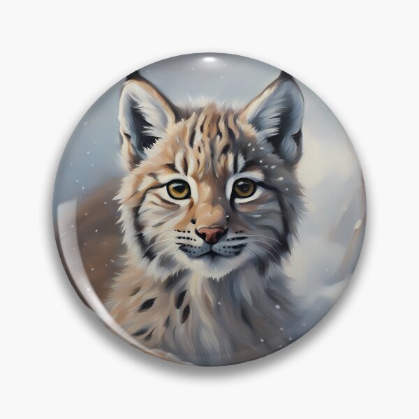 Item preview, Lynx Baby in Winter designed and sold by CalmnessbyChoice.