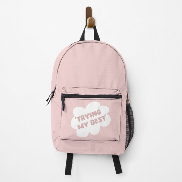 Item preview, Trying My Best Speech Bubble - Pastel Pink 2 designed and sold by Kenitochi.