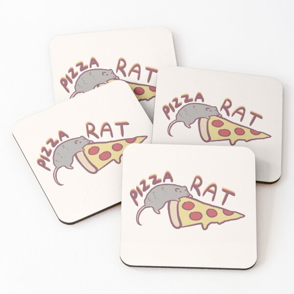 Item preview, Pizza rat illustration  designed and sold by Artofmayara.