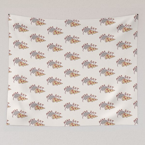 Item preview, Pizza rat illustration  designed and sold by Artofmayara.